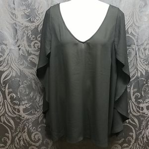 Torrid Cape Blouse. NWT